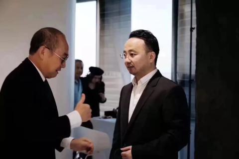 秋日餐叙 共叙商机|杏彩娱乐董事长李厚德受邀参加丽泽SOHO秋日餐叙