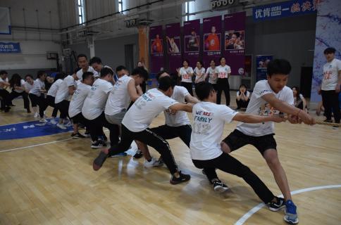 杏彩娱乐：热力四射夏季运动会，显华北大区激昂精气神