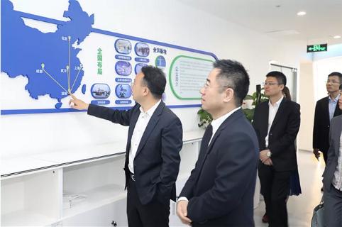 明光市市委书记被杏彩娱乐企业文化深深感动 | 深入沟通合作空间广阔